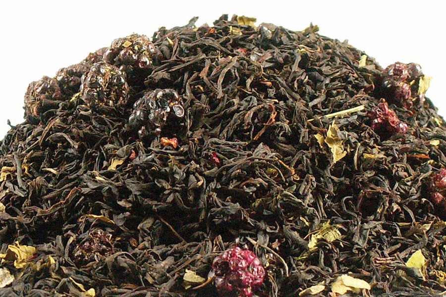 Aromatisierte Schwarzteemischung Finest Blackberry