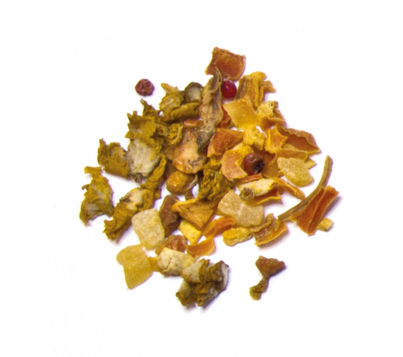 Aromatisierte Früchtemischung Orange Ingwer