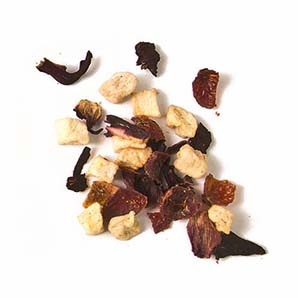 Aromatisierte Früchtemischung Energietee