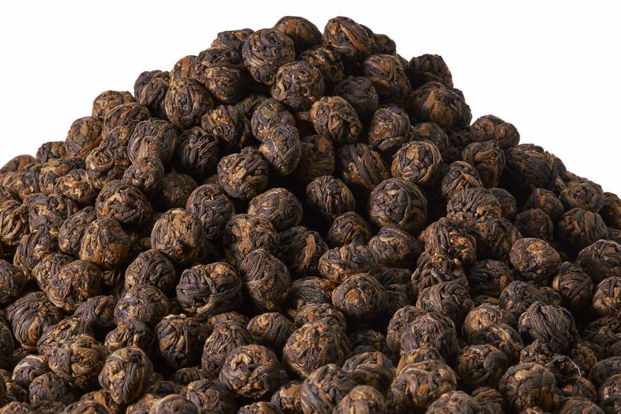 Schwarzer Tee China Lapsang Souchong Pearls kbA